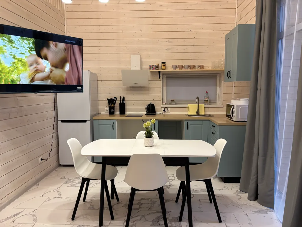 Уютный дом с баней на дровах