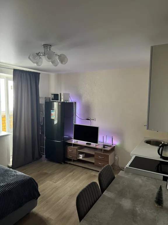 Студия с видом на Волгу