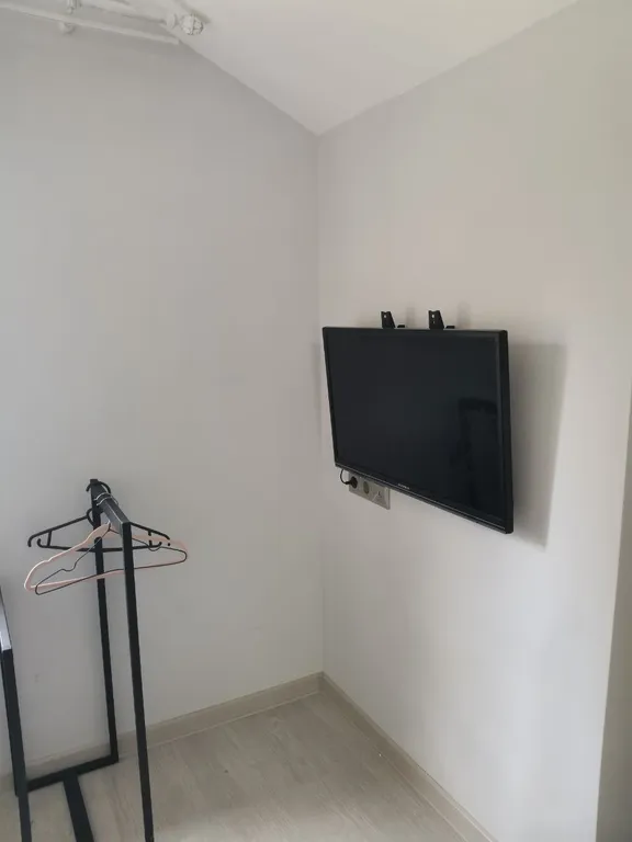 Современная студия с евроремонтом