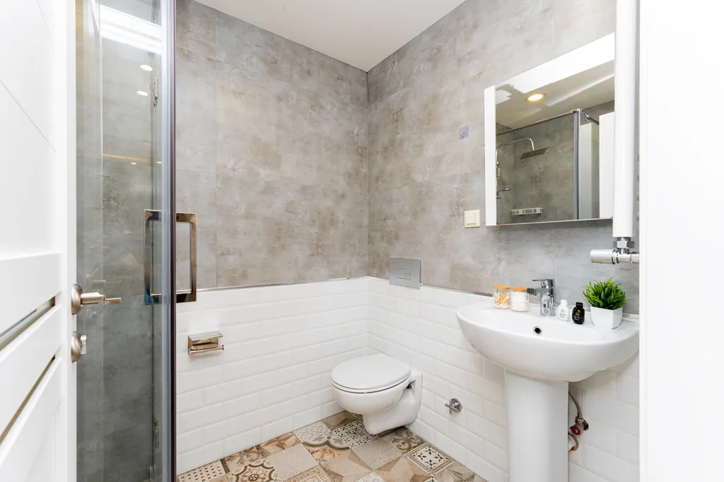 Квартира с 1 спальней и балконом в центре города