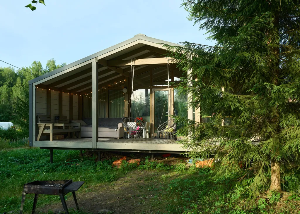 Коттедж Дом Кюльвия с панорамной баней — Тосно