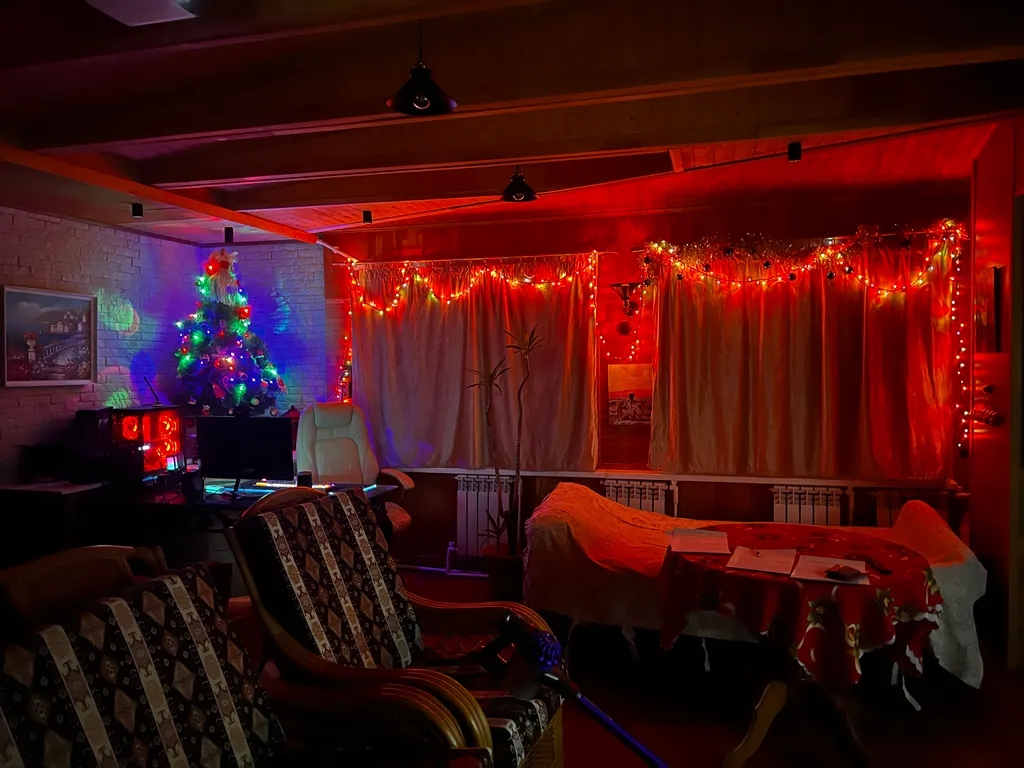 Дом с банным чаном, баней и домашним кинотеатром