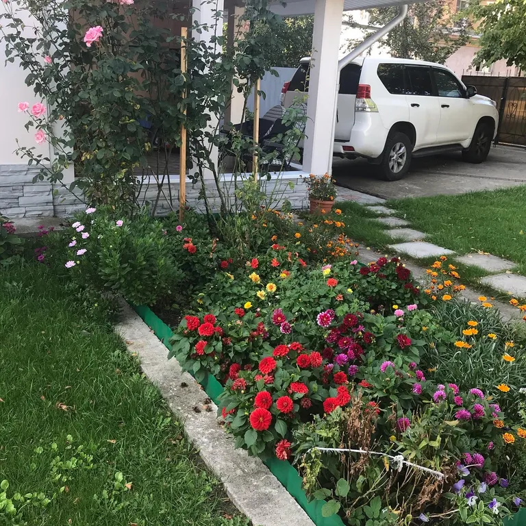 Апартаменты с отдельным закрытым участком и зоной барбекю