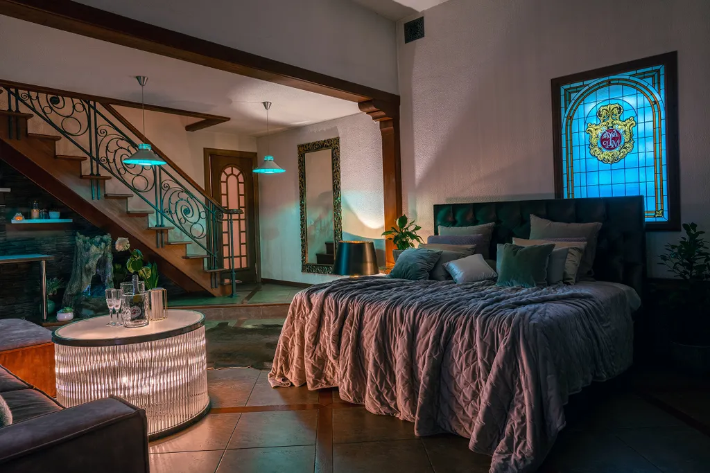 Премиальная двухуровневый номер со Спа зоной