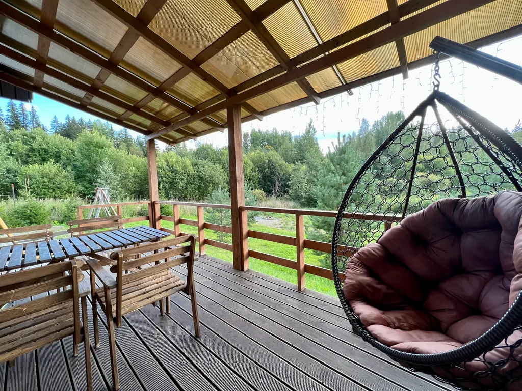 Коттедж с сауной в Карелии рядом с лесом