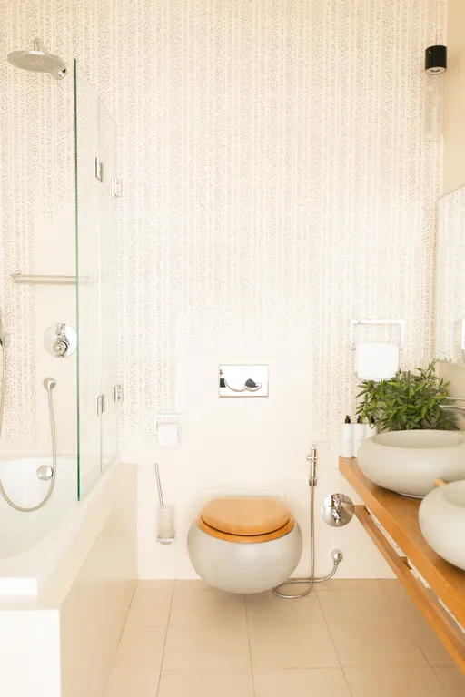 Апартаменты с терассой и с красивым видом на город