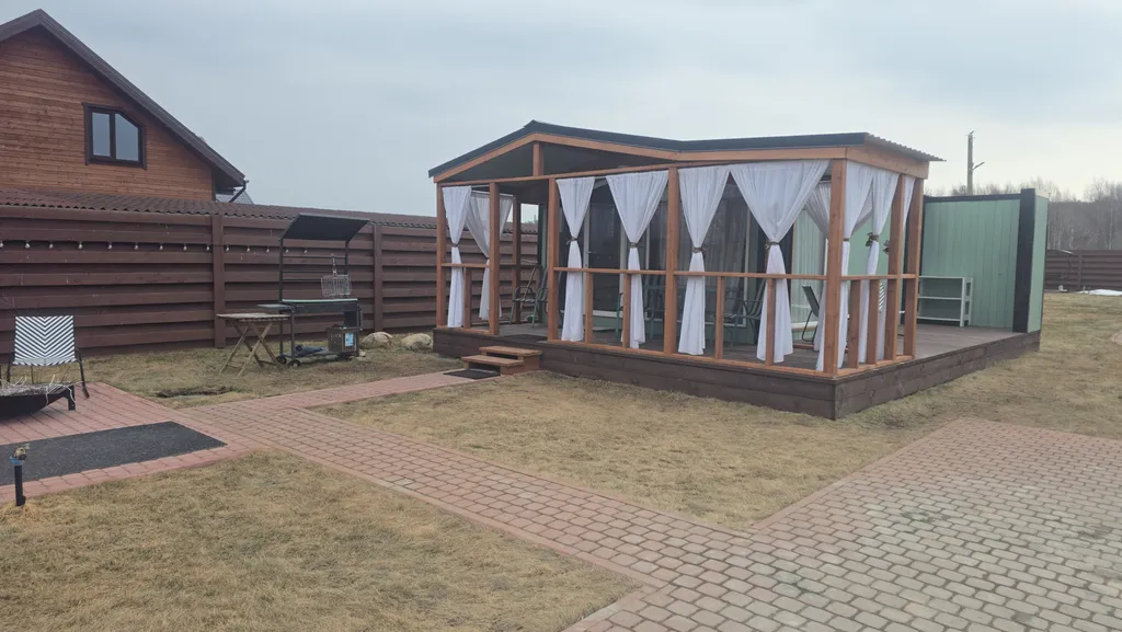 Дом 25m2 — чан, кухня, Wi-Fi
