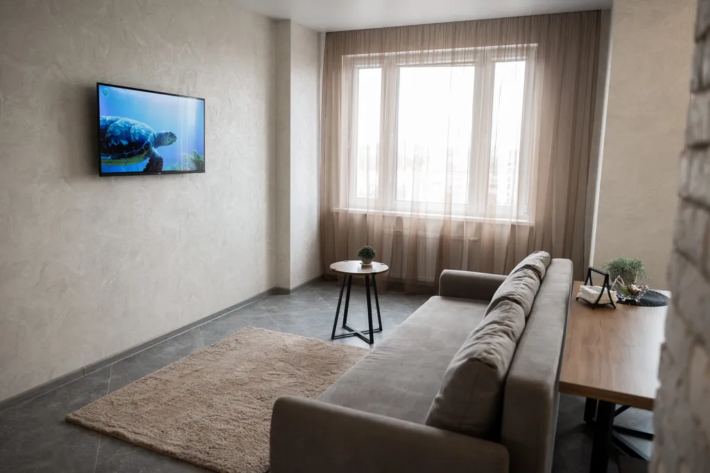 Новые 2-комнатные апартаменты рядом с центром города