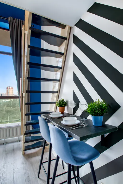 Квартира Квартира Двухуровневая студия с балконом в ЖК ApartVille — Москва