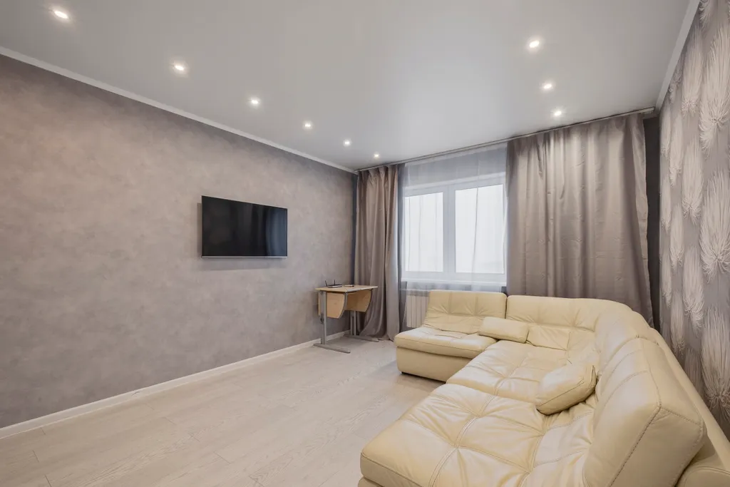 Двухкомнатная квартира с панорамным видом на город