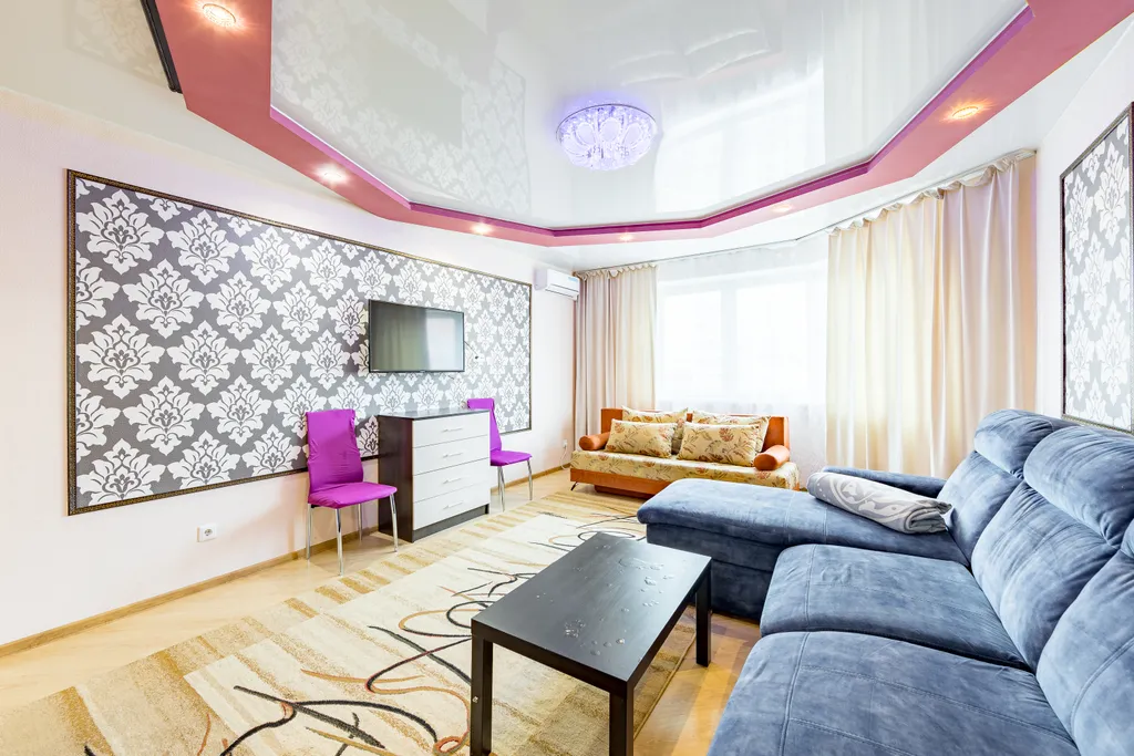 Квартира с оригинальным дизайнерским ремонтом