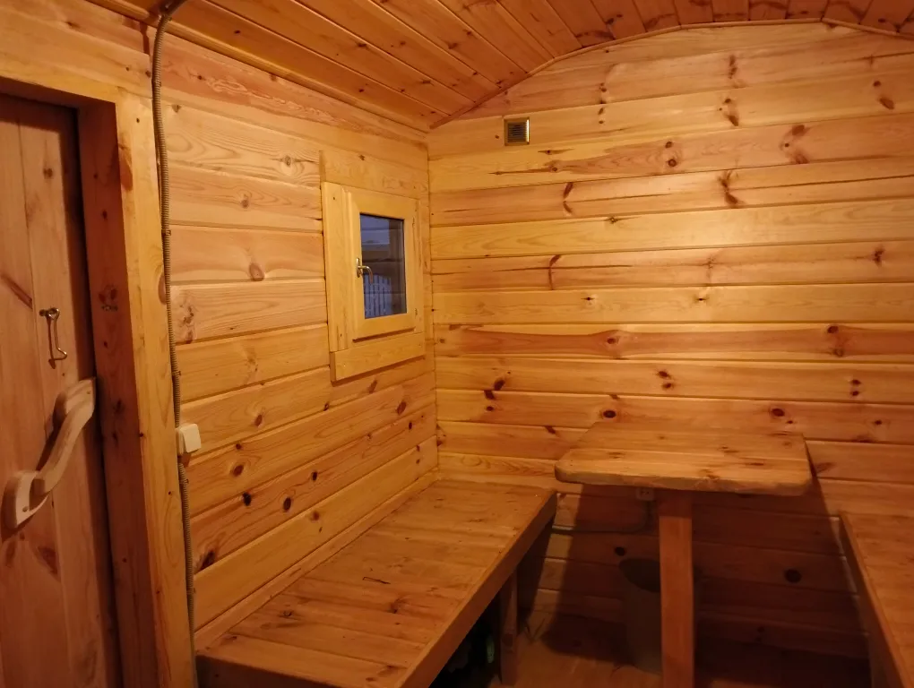 Дом с баней и чаном Просторы Грин