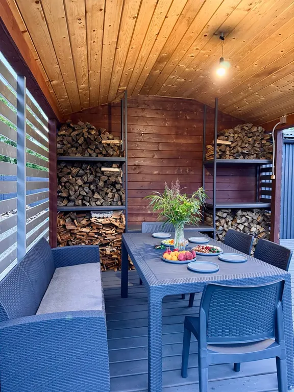 Потрясающая мини-квартира с Русской баней, террасой и купелью