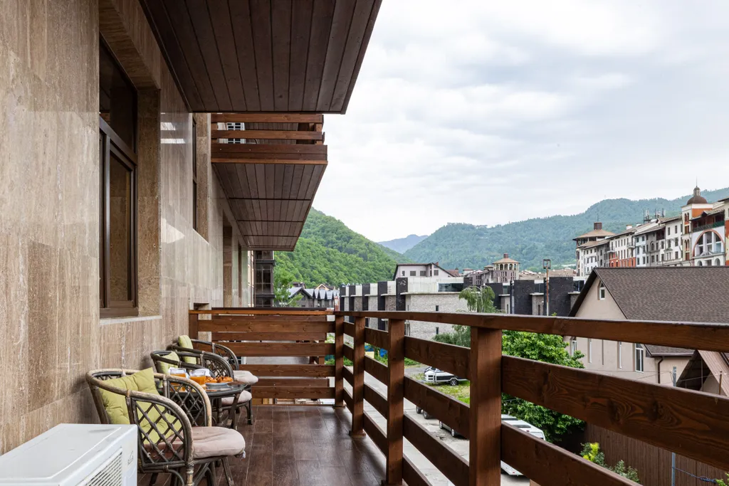 Квартира с видом на горы