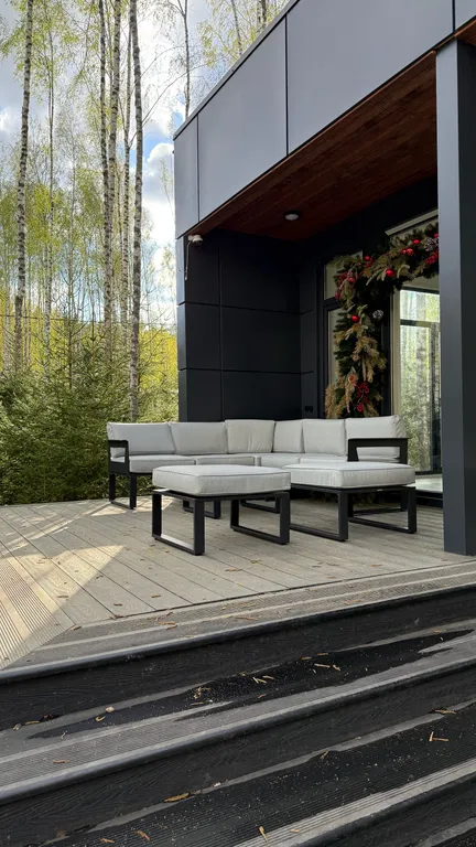 Коттедж Панорамный дом в окружении леса с сауной и чаном — Семеновское