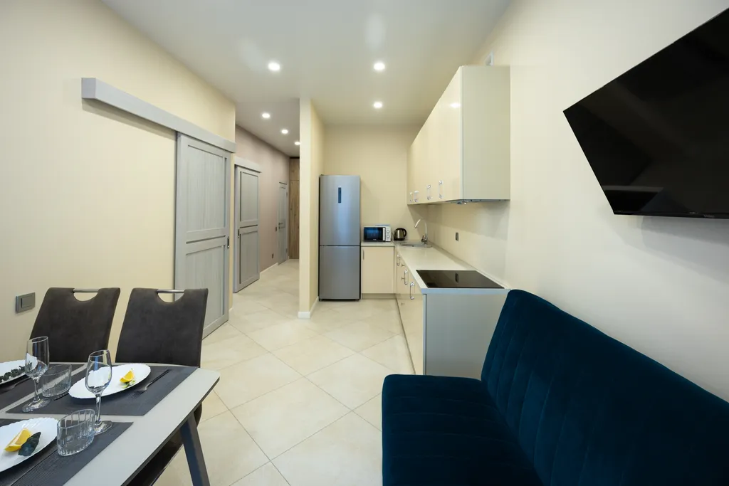 Квартира Квартира Апартамент на 1 линии моря | Апарт Зеленоградск — Зеленоградск