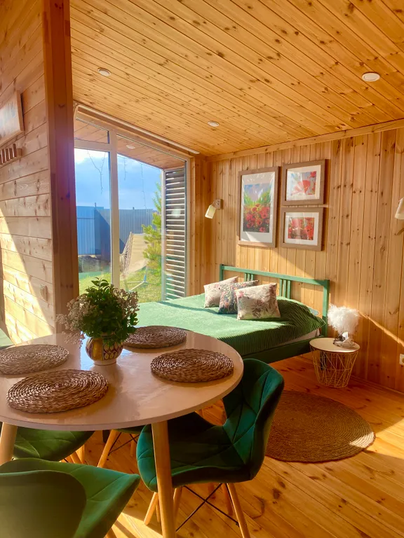 Домик с чаном и сауной