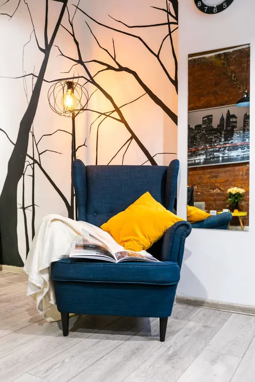 2уровневая стильная квартира