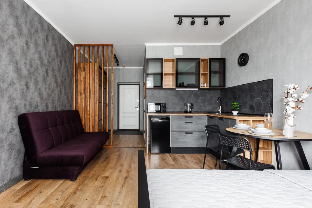 Квартира Квартира Студия Loft в новом ЖК Романтика — Новосибирск