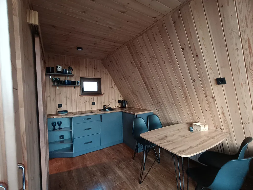 Aframe kmv дом с тёплым джакузи