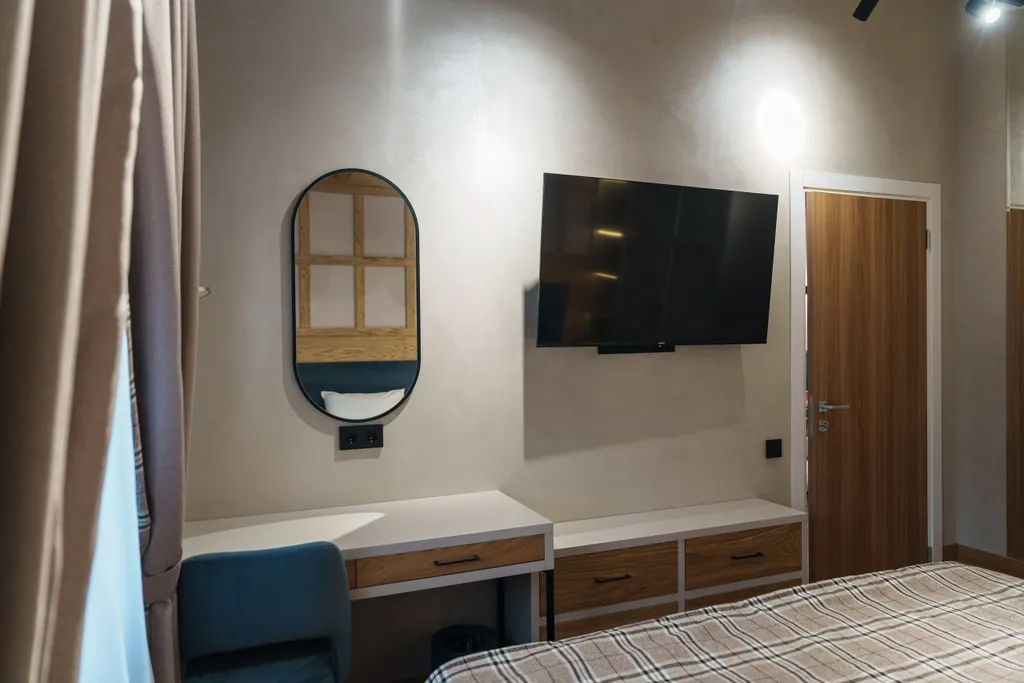 ШАЛЕ №3(1-ЭТАЖ) 70м² до 5 мест