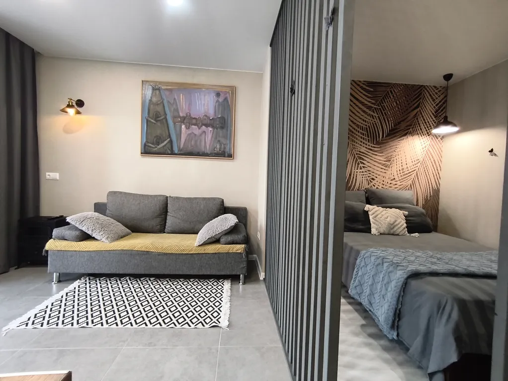 Стильные апартаменты в центре, панорамным видом на город