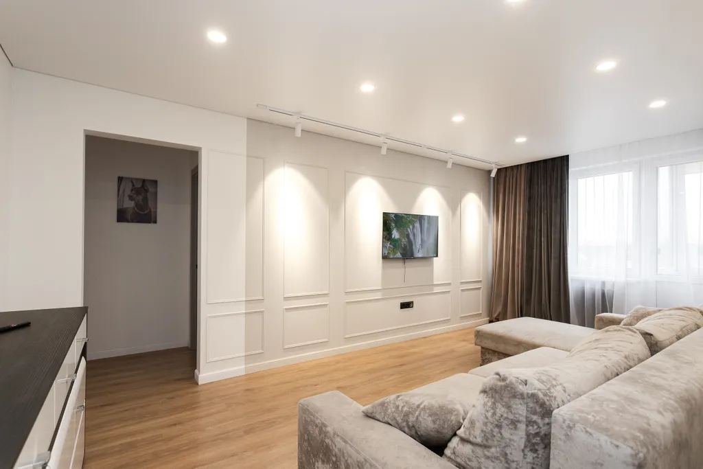 Уютная квартира с двумя балконами в центре рядом с Островом Канта