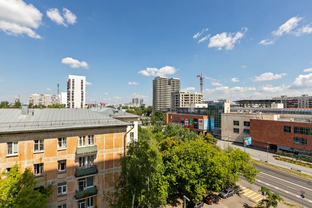 Квартира Квартира Great view 2-rooms Apartment 2 Min Walk to Raykin Plaza — Москва