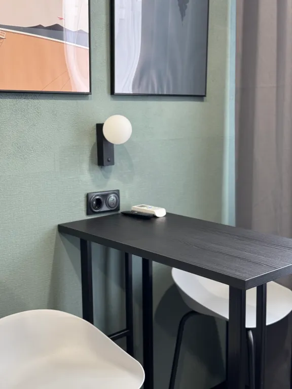 Двухместный номер №1 с 2мя кроватями и общей ванной комнатой