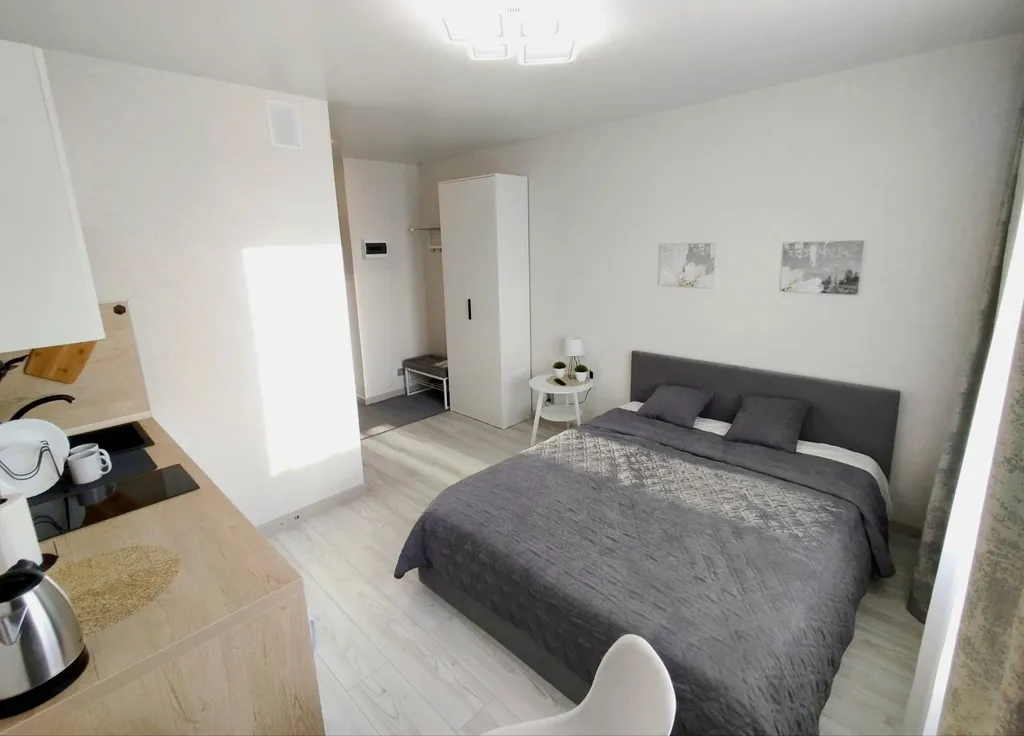 Уютная студия в современном стиле