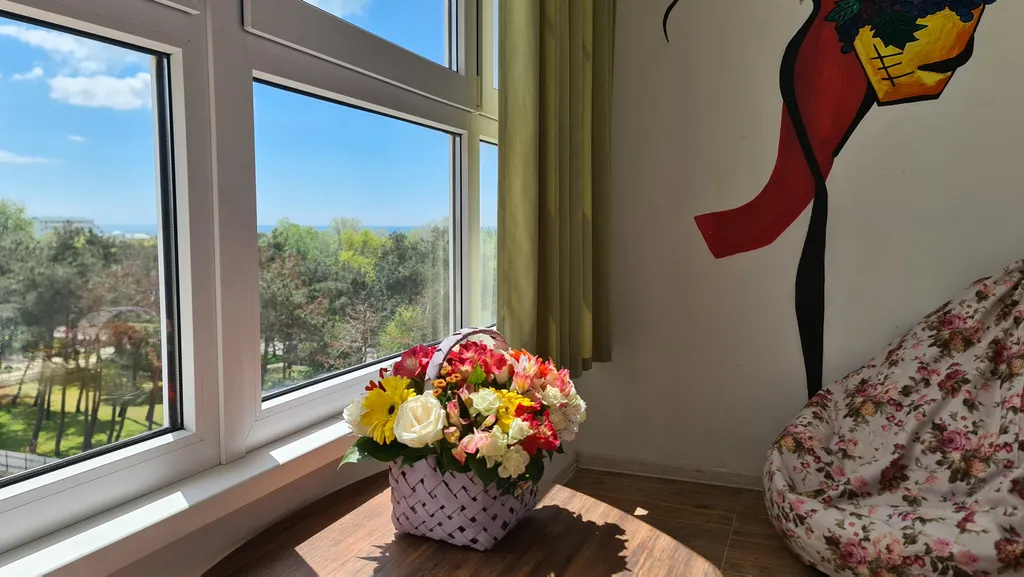 Квартира Апартаменты с отдельной лаунж-зоной и видом на море — Анапа