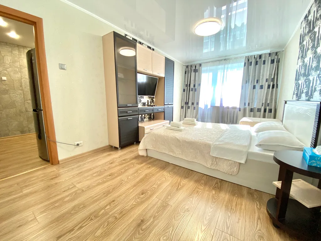 Уютная квартира на Абеля с видом на бухту, район Стройгородок