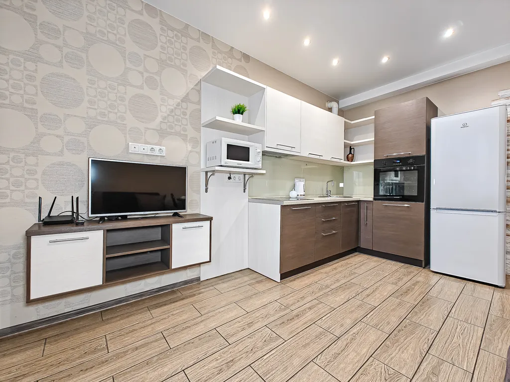 Евротрёхкомнатная квартира с балконом для 6 гостей