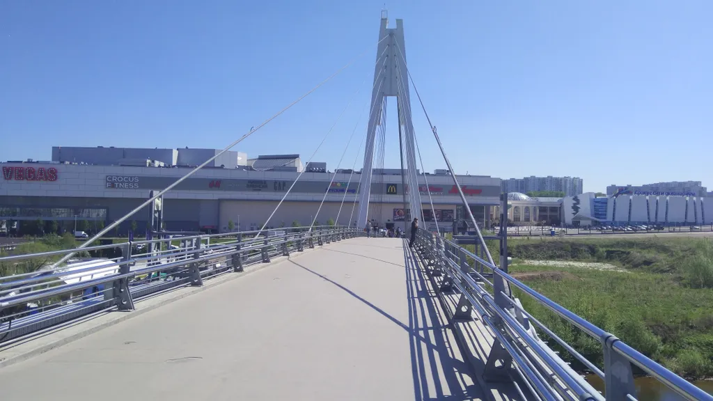 Светлая евродвушка у Крокус Экспо между метро Мякинино и Пенягино