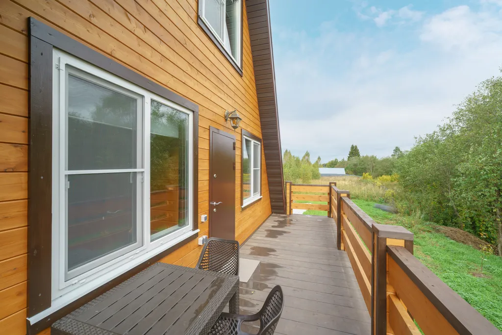 Семейный афрейм с баней