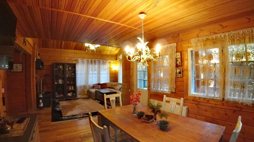 Уютный коттедж в сосновом лесу рядом с Москвой