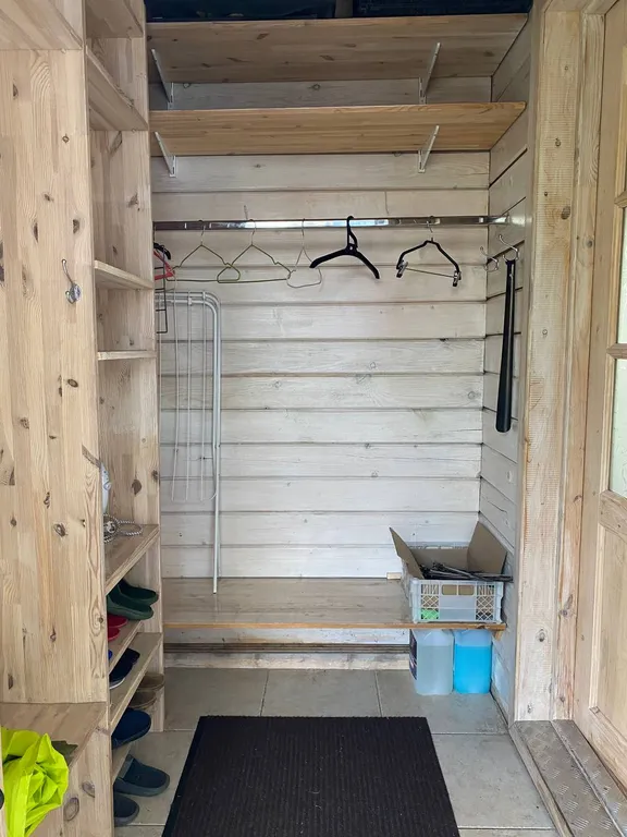 Коттедж Деревянный дом с фонариками вблизи дворцов и парков — Санкт-Петербург