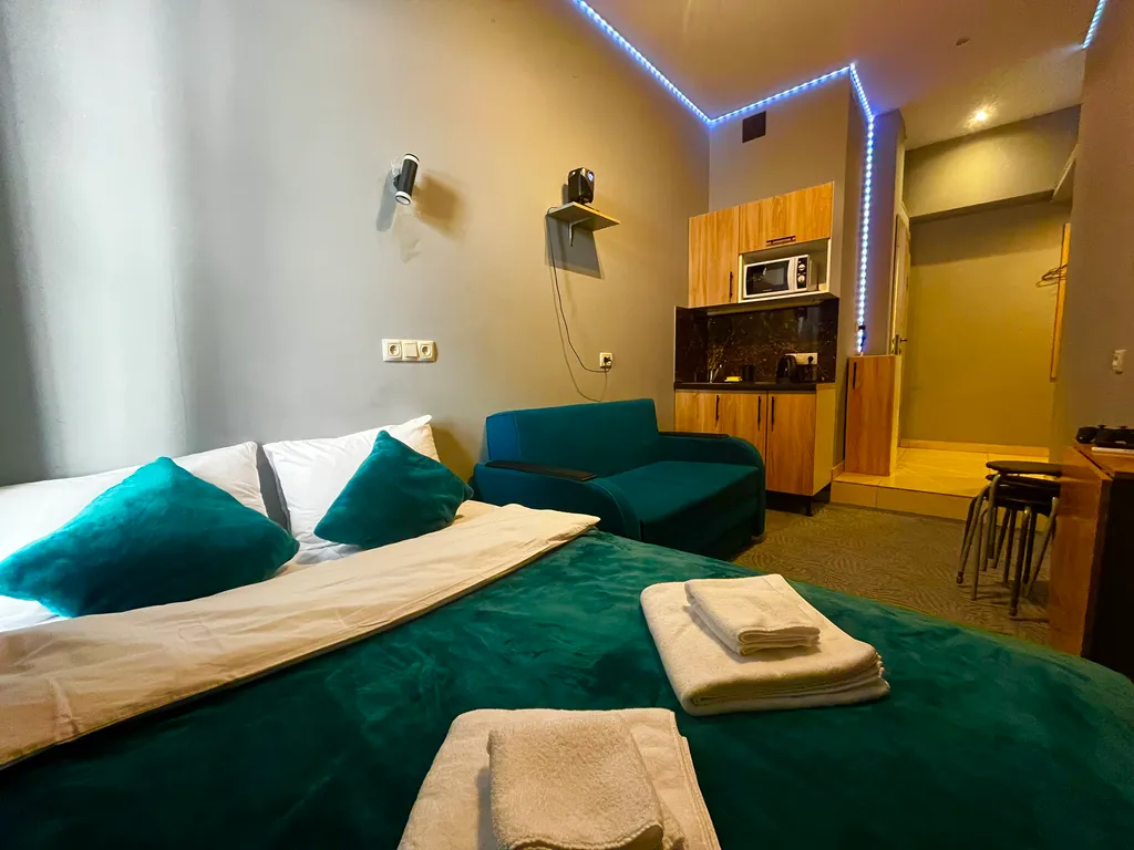 Квартира Квартира Студия в центре, возле московского вокзала с кинотеатром и приставкой — Санкт-Петербург