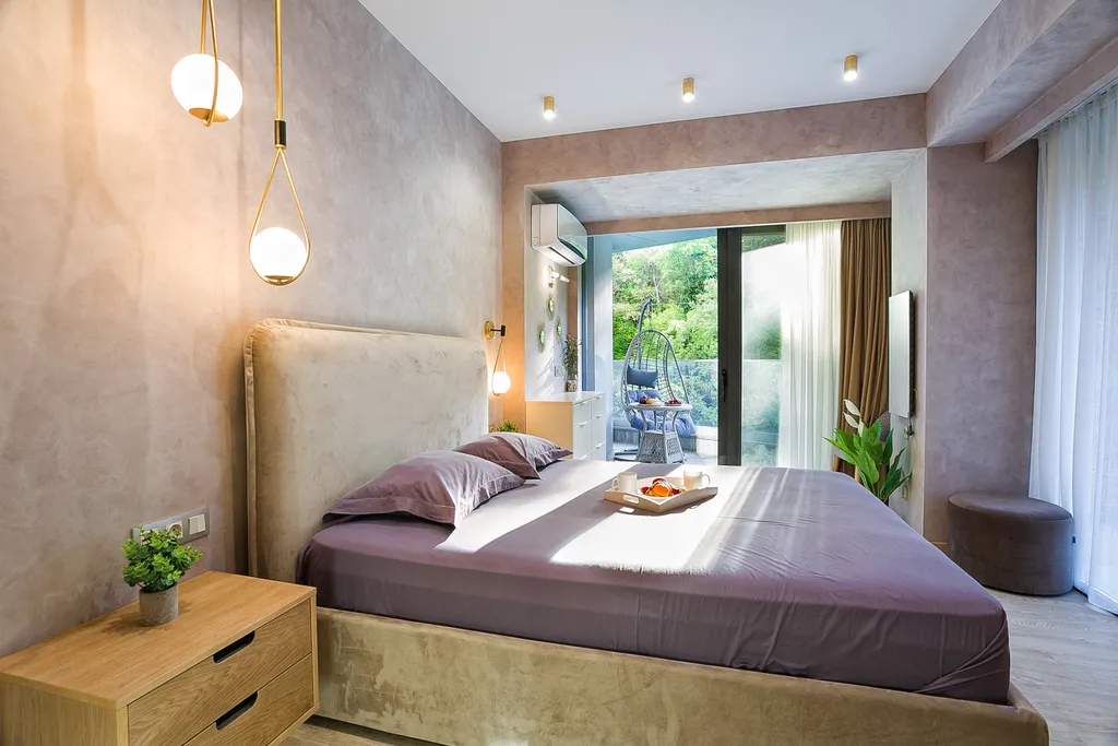 Апартамент с отдельной спальней и с детской спальней, большой террасой