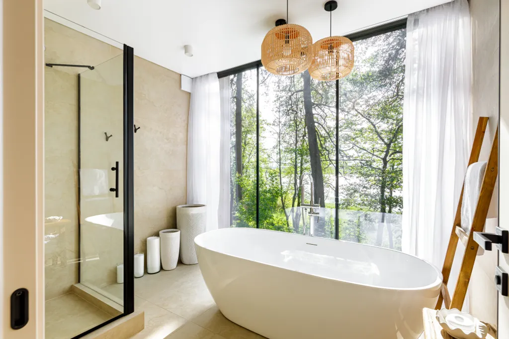 Коттедж с видом на озеро