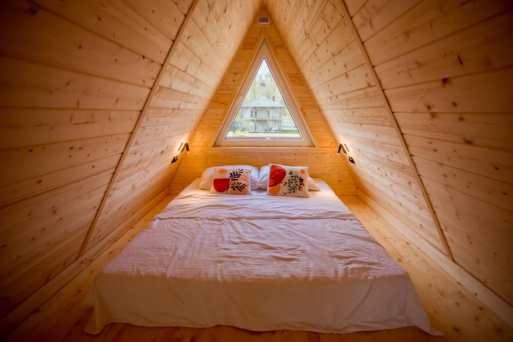 A-frame с видом на Приморскую бухту