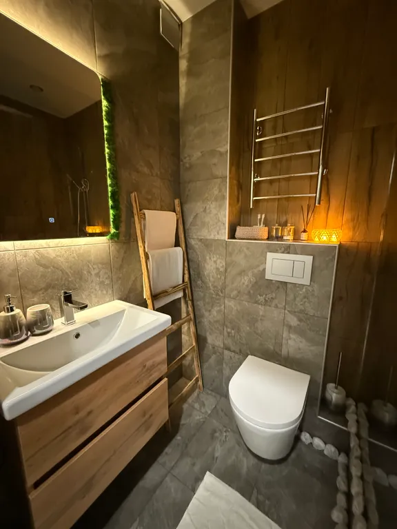 Уютная студия рядом с лесом