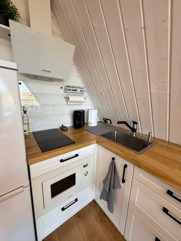 Стильный A-frame дом возле Балтийского побережья