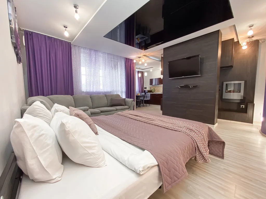 Семейная квартира с камином у ТЦ Аквамолл — аренда посуточно в Ульяновск