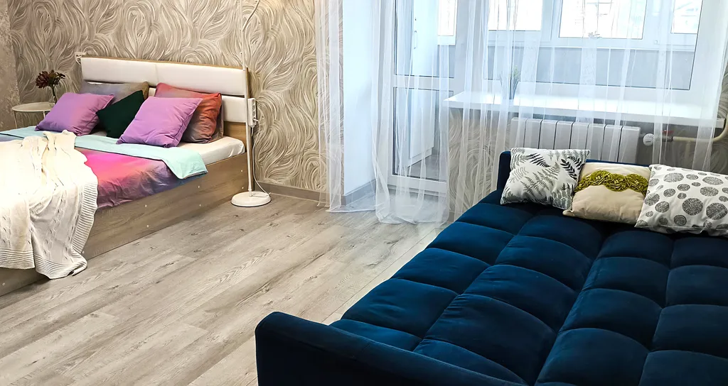 Чистая уютная квартира с видом на сосновый бор