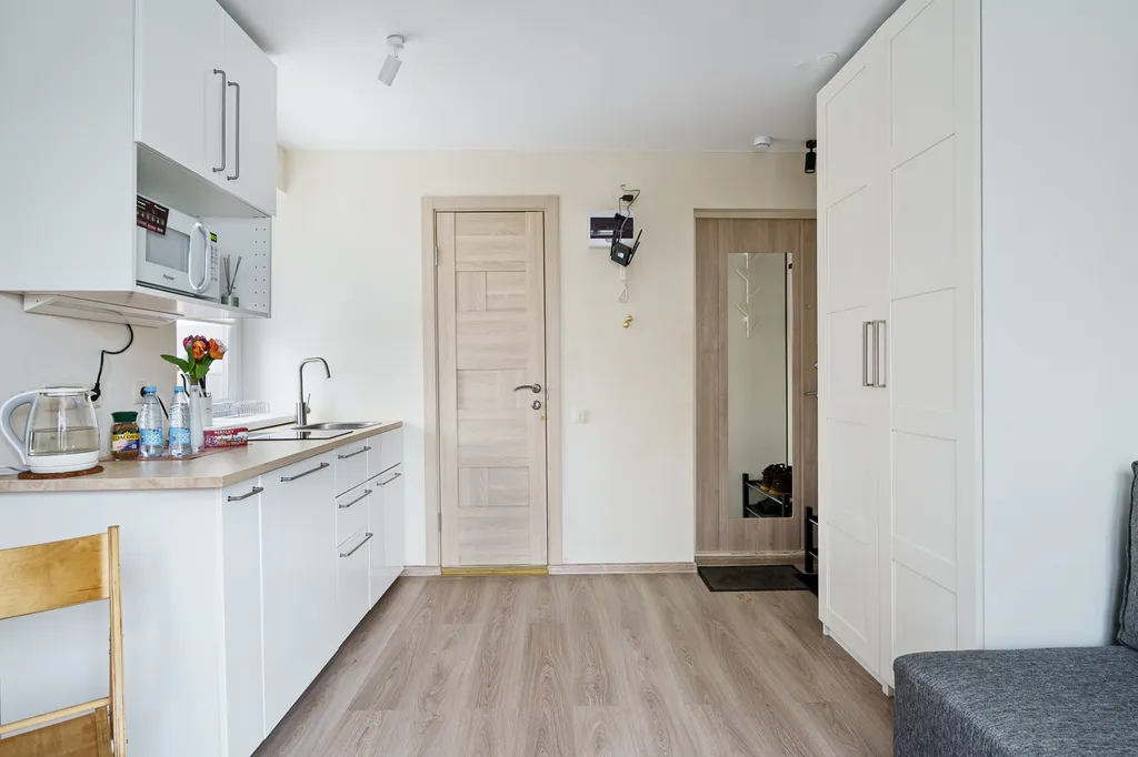 Квартира Квартира Уютная студия в новом Апарт-доме ЖК Селигер — Москва