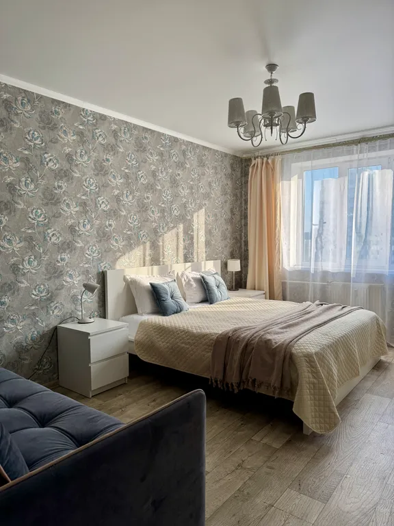 Просторная двухкомнатная квартира в новом доме