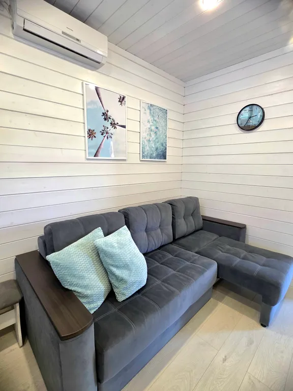 Дом Уютный на заливе реки Нерль с видом на лес