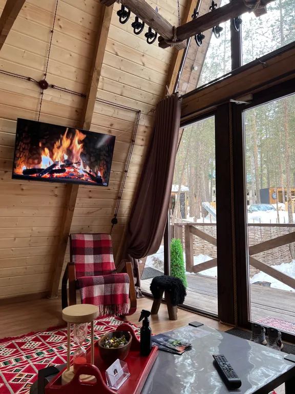 Загородный домик a frame country house