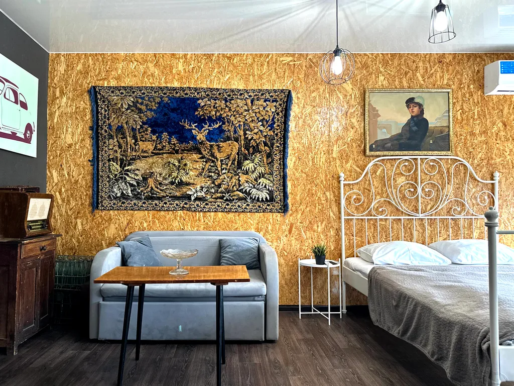 Квартира в Ретро стиле на выезде в Военный городок — аренда посуточно в Юрга